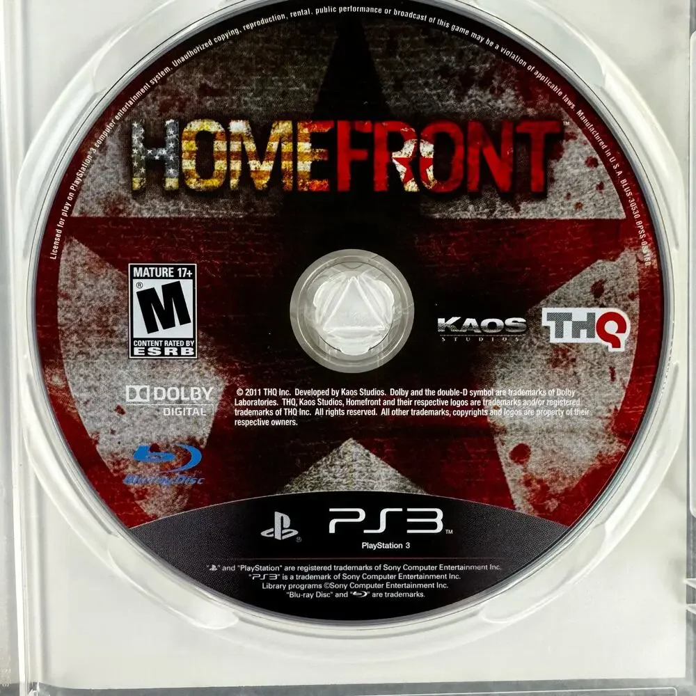 Homefront (Sony Playstation‎ 3, 2011) CIB